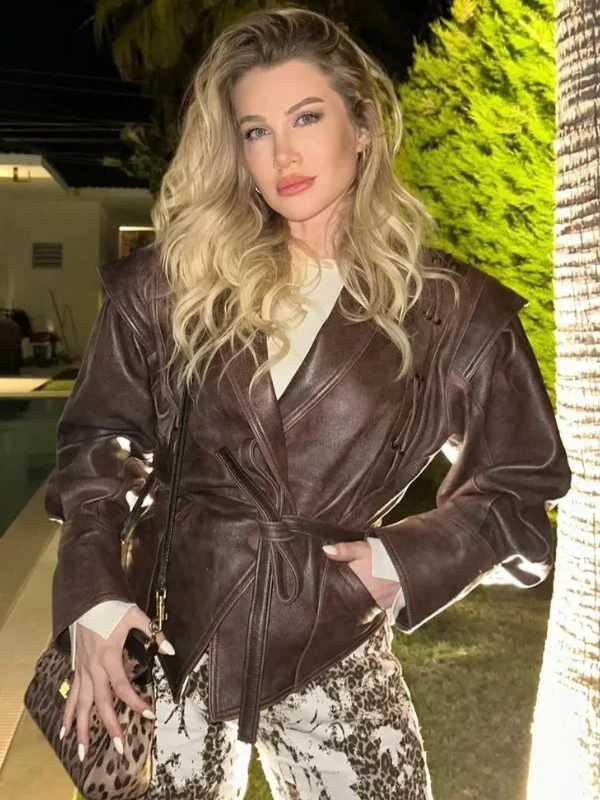 Jaqueta de Couro Feminina Maverick Soul
