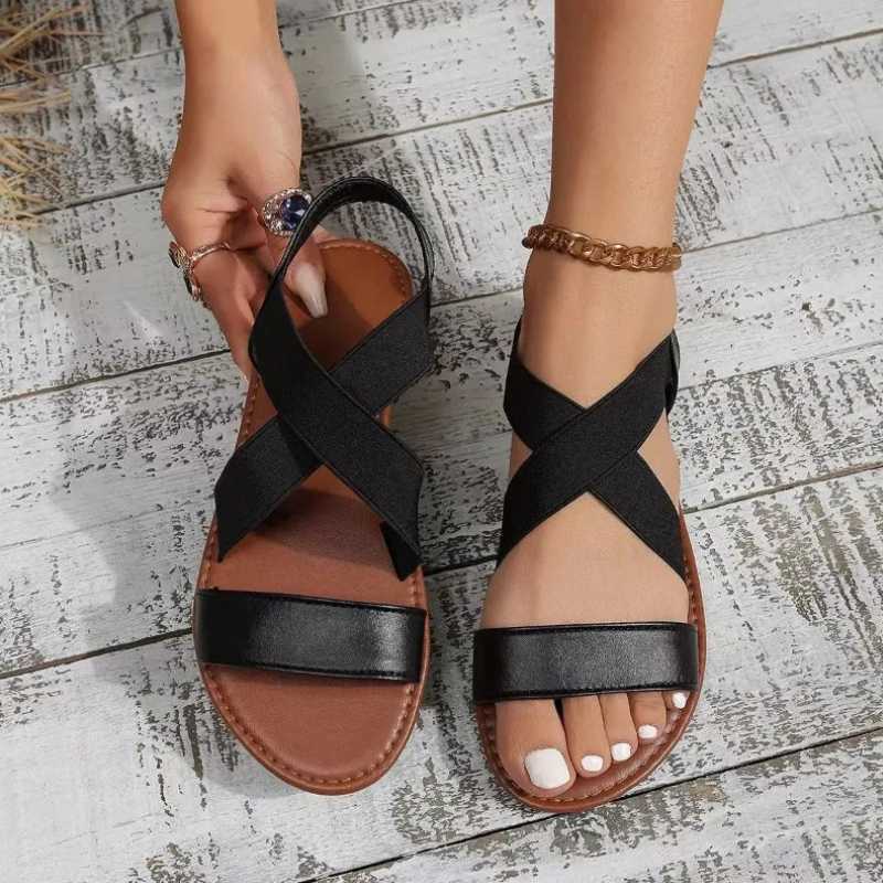 Sandália Feminina Rasterinha de Couro