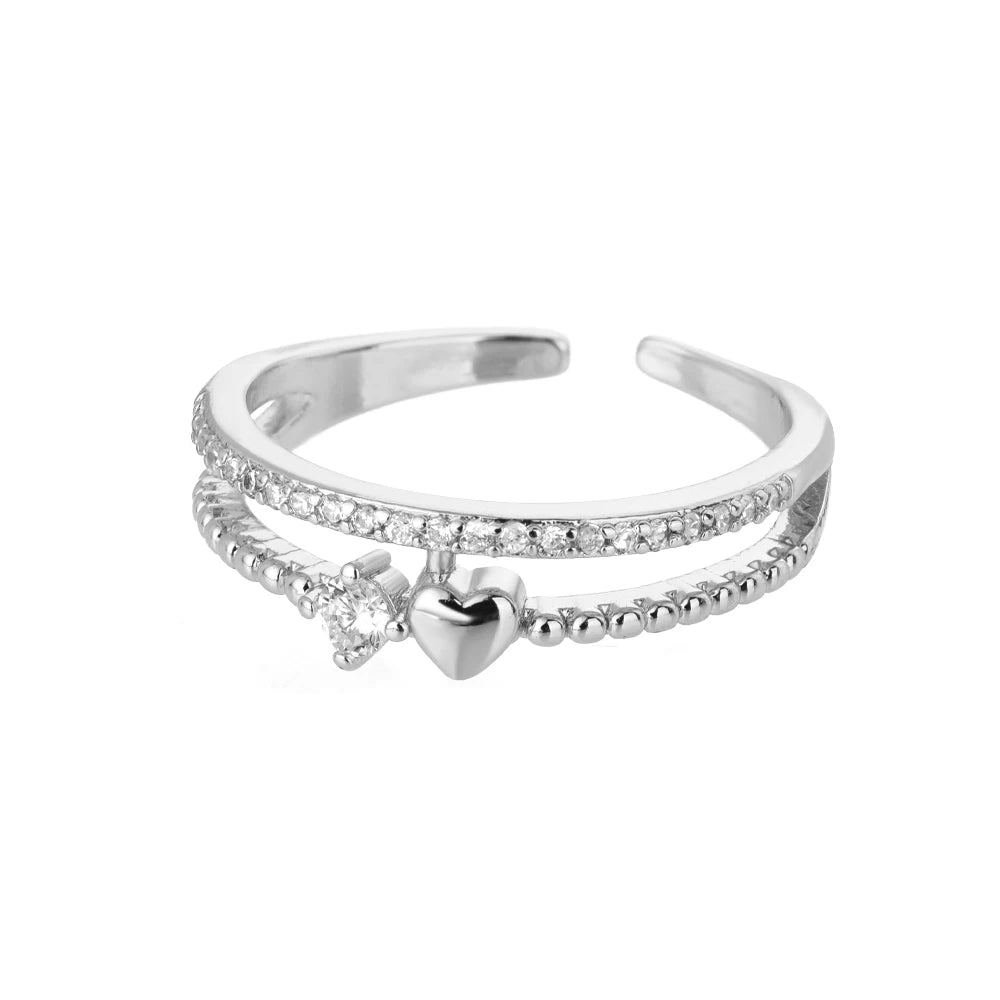 Anel Feminino Amor Perfeito