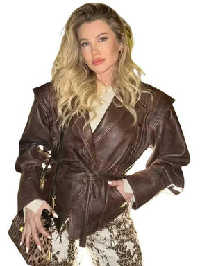 Jaqueta de Couro Feminina Maverick Soul