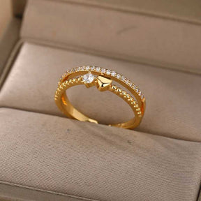Anel Feminino Amor Perfeito