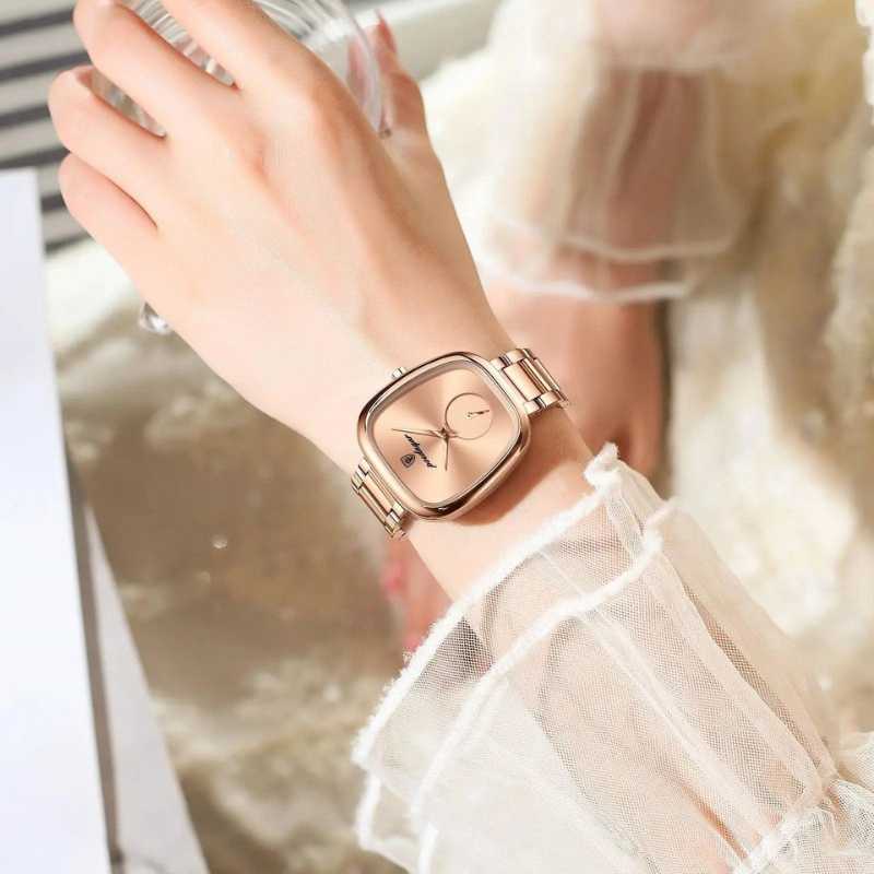 Relógio Feminino Luxuoso Rose