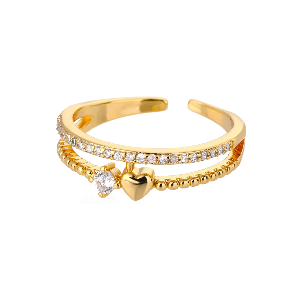 Anel Feminino Amor Perfeito