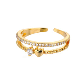 Anel Feminino Amor Perfeito