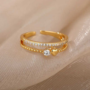 Anel Feminino Amor Perfeito