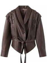 Jaqueta de Couro Feminina Maverick Soul